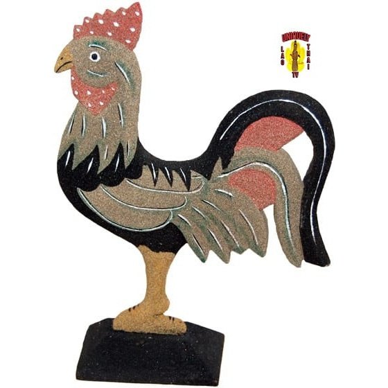 Ceramic-Sand Rooster