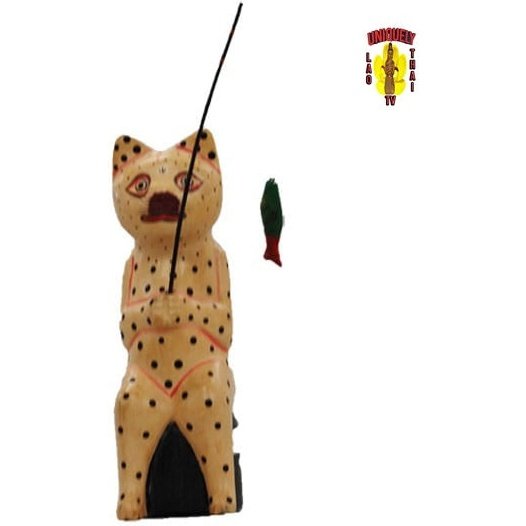 Fishing Cat Tan with Dot