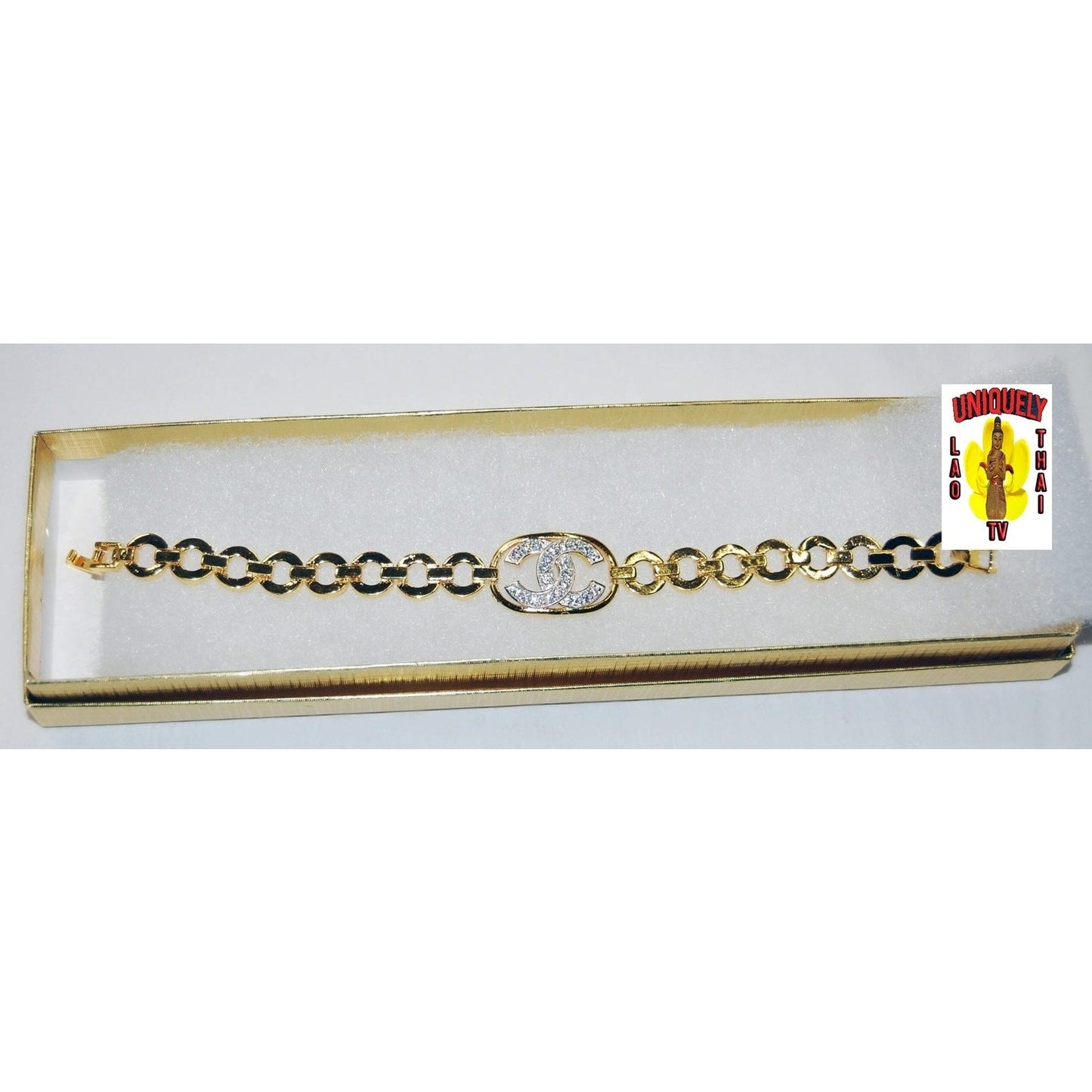 Gold-Plated Bracelet 7" JE-BR-05