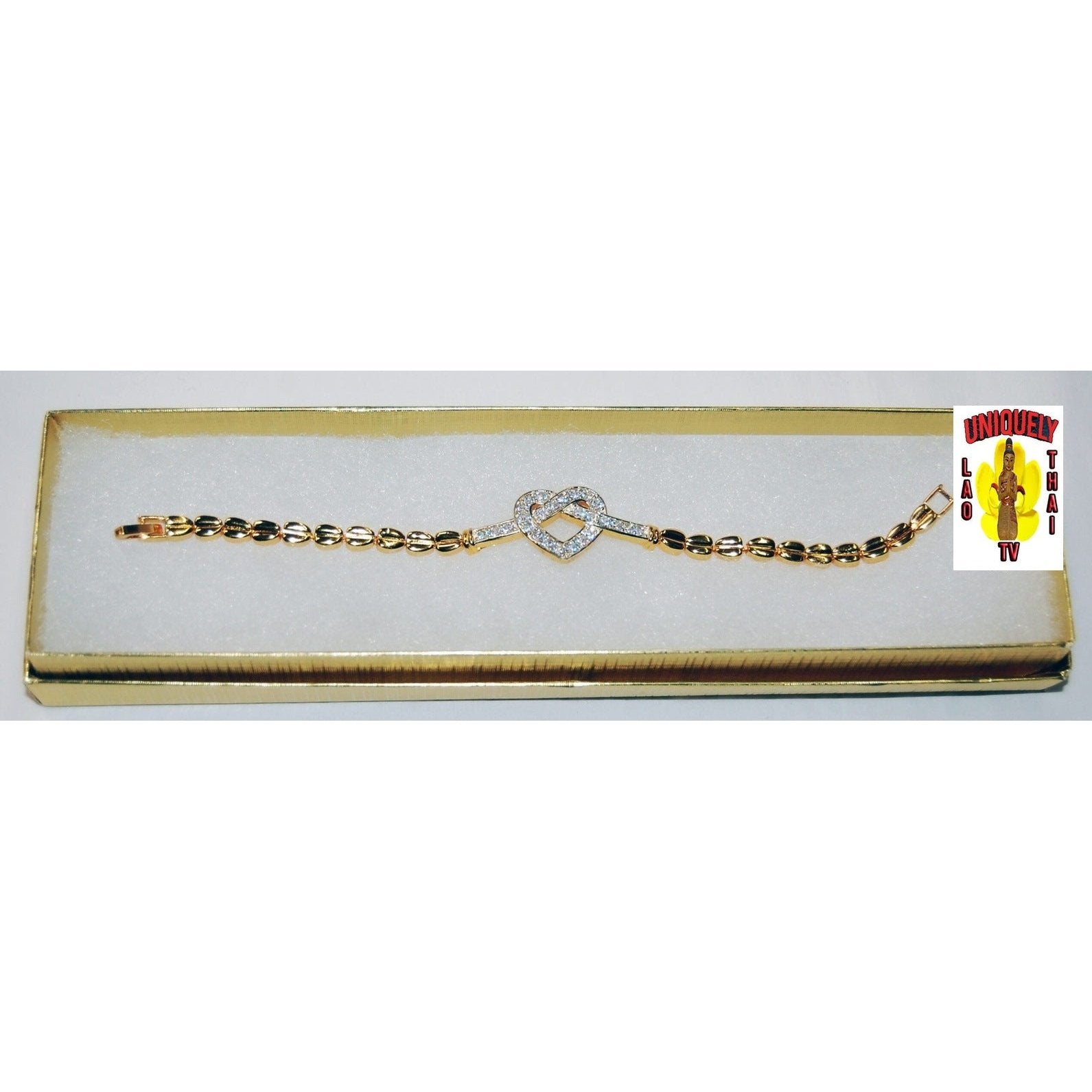 Gold-Plated Bracelet 7" JE-BR-08