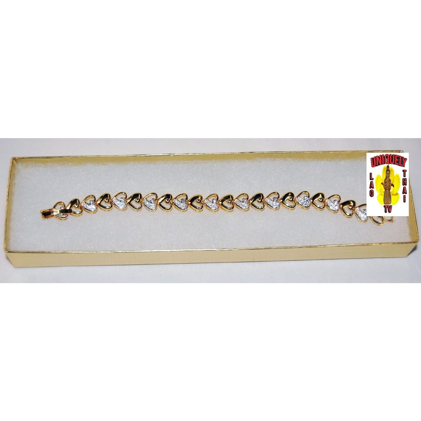 Gold-Plated Bracelet 7" JE-BR-11