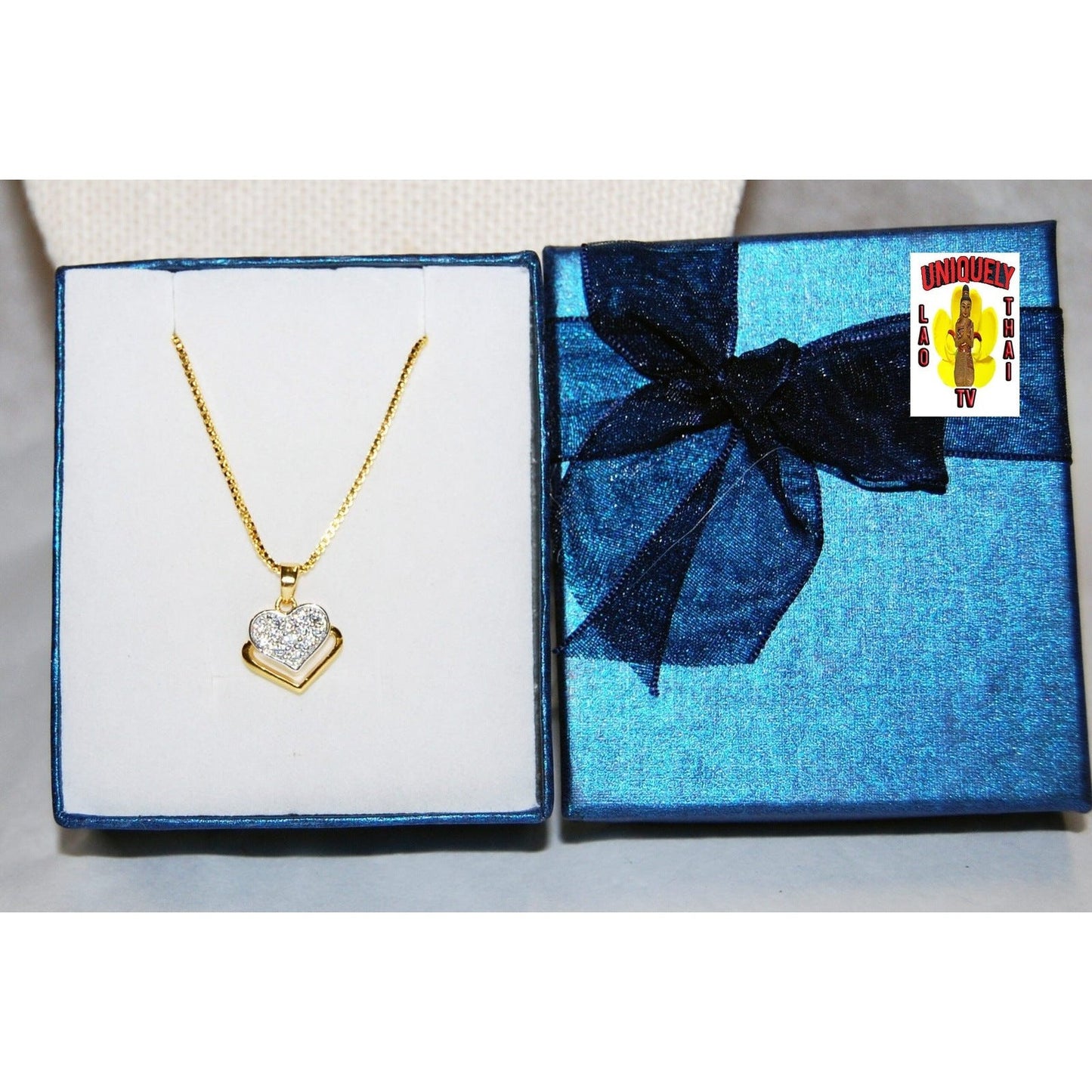 Gold-Plated Necklace and Pendant JE-ST-05
