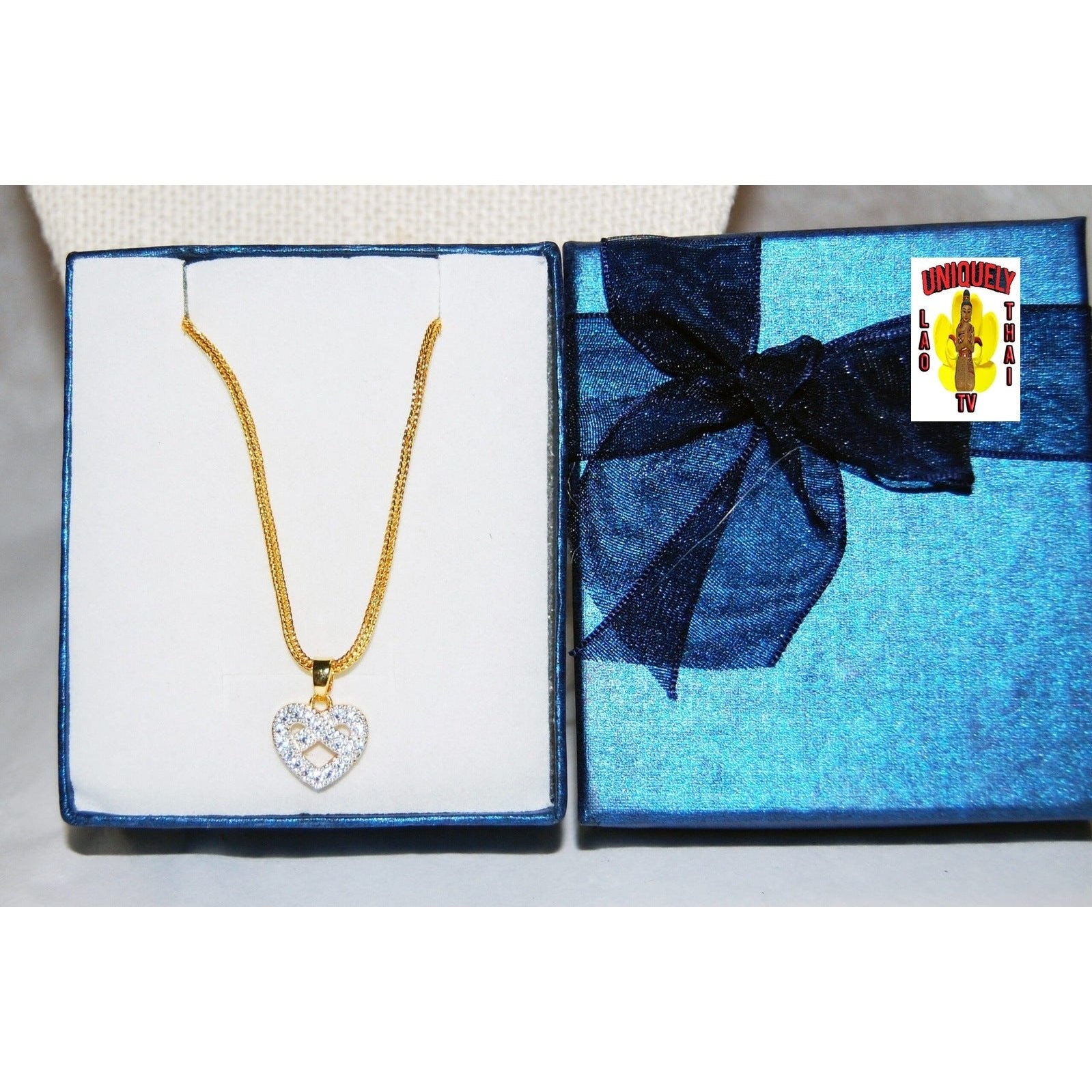 Gold-Plated Necklace and Pendant JE-ST-07