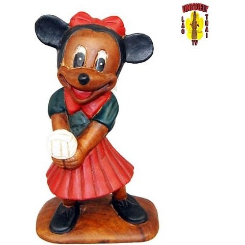 Hand Carved Mini Mouse