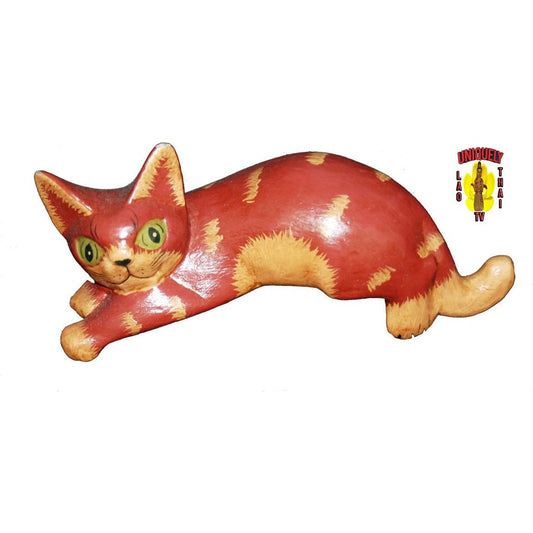 Laying Red Cat