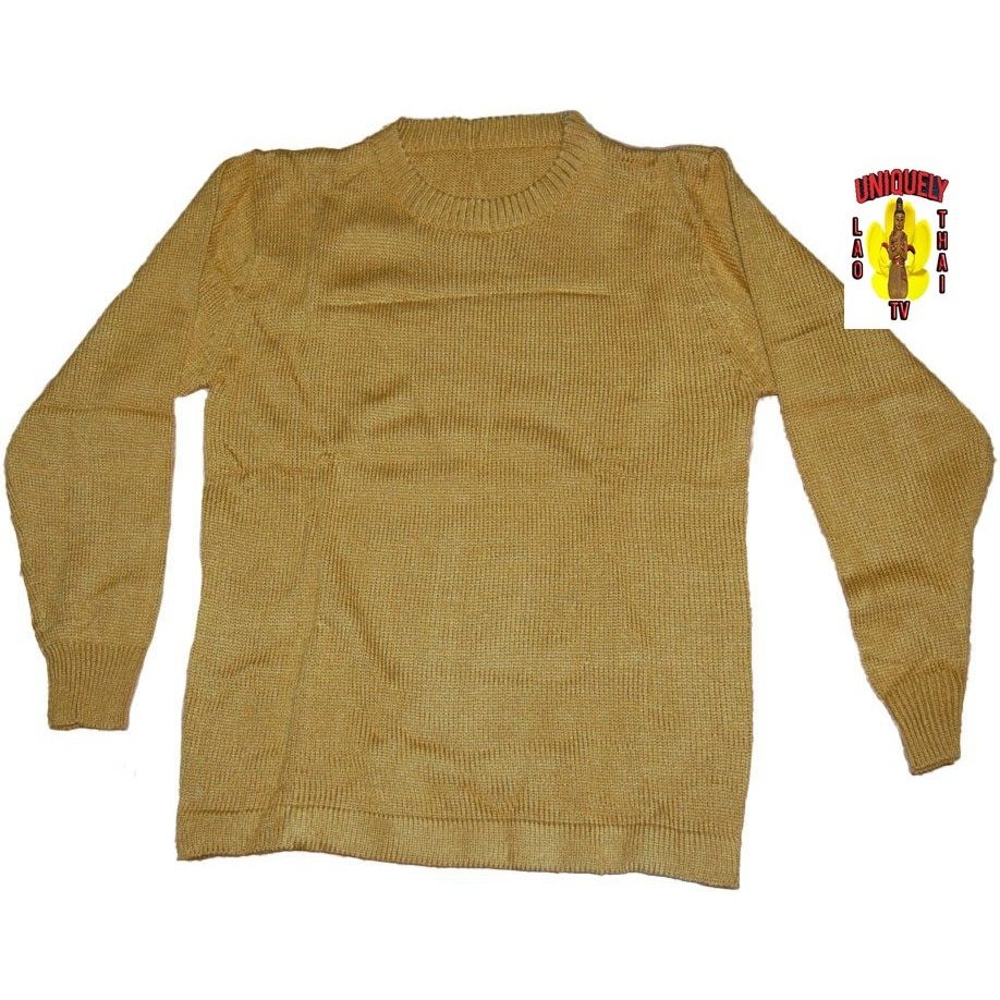 Monk Sweater Long Sleeve Brown