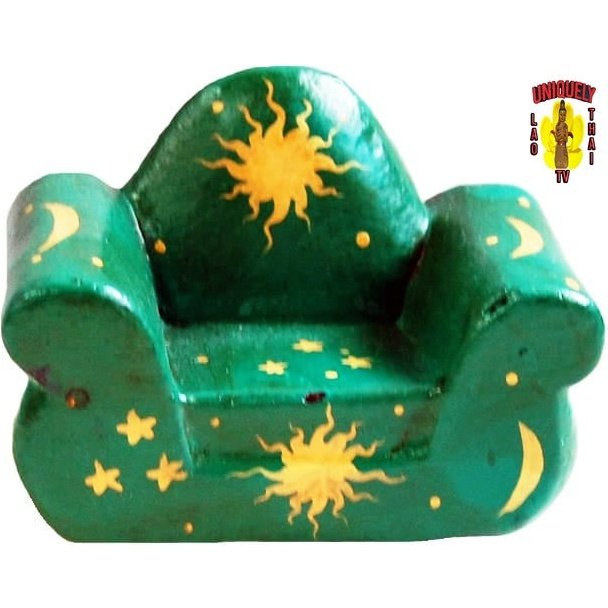 One Seater Chair Green Toy Furniture 