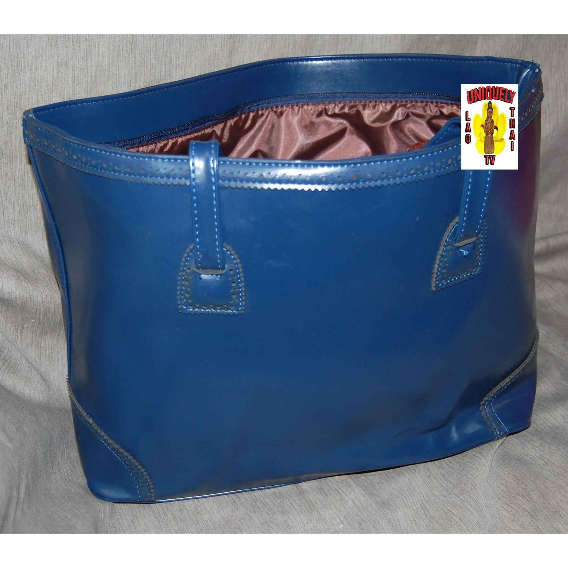 PU Handbag Blue