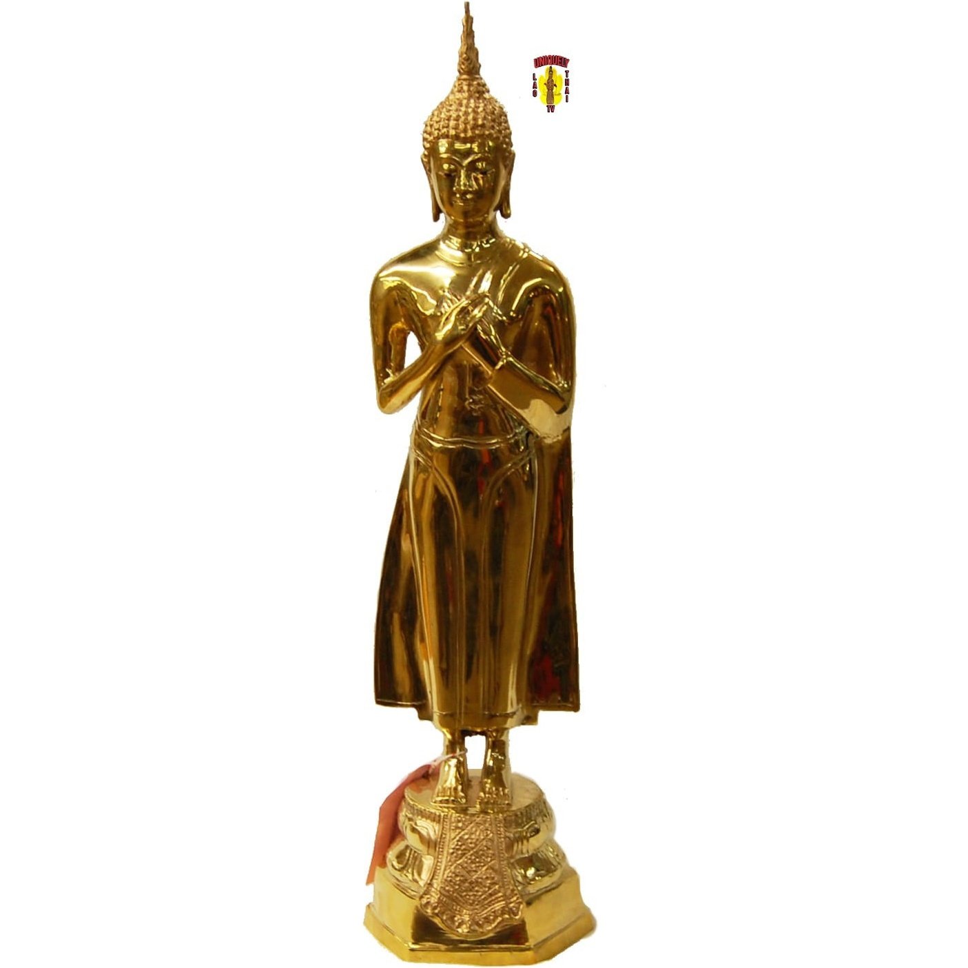 Polished Brass Buddha Friday-10