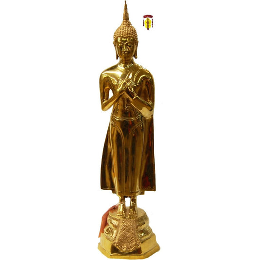 Polished Brass Buddha Friday-8