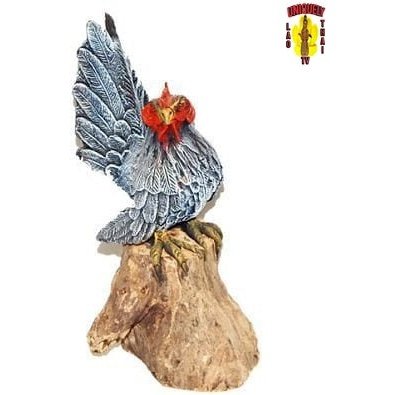 Rooster on Log