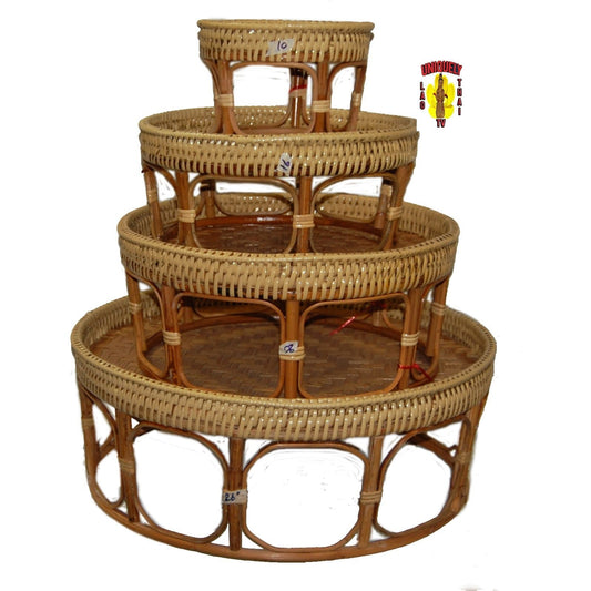 Thai Khan Toke Tray Table SOLD INDIVIDUALLY by Diameter