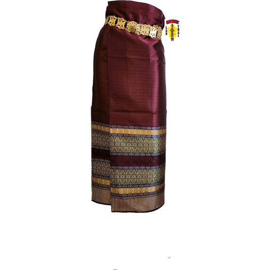 Thai & Lao Silk Dress La Na ST-SKRT-20