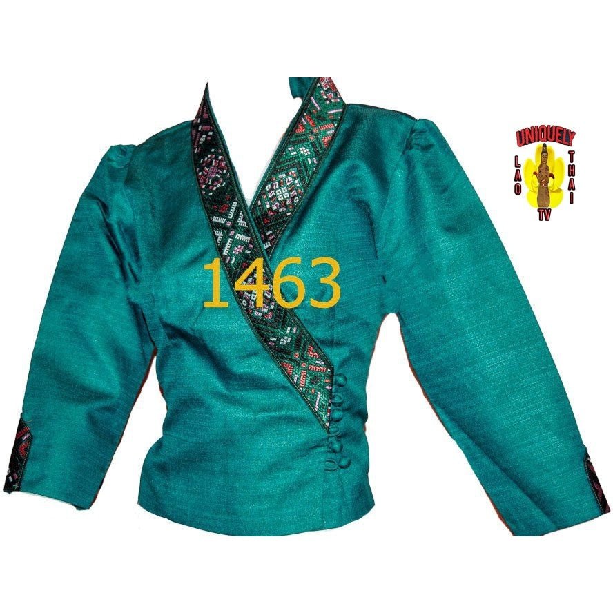 Traditional Thai - Lao Blouse Temple Outfit 1463