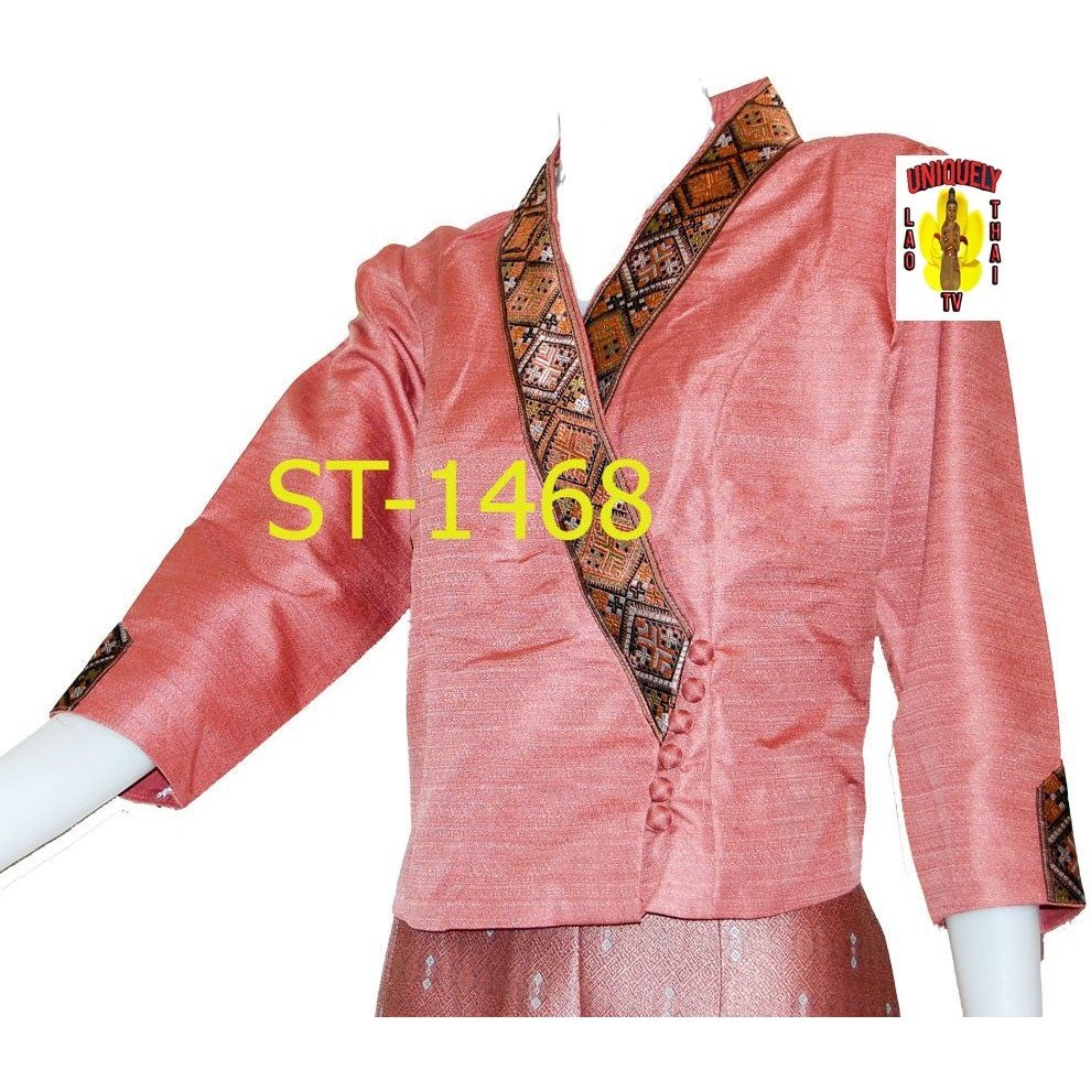 Traditional Thai - Lao Blouse Temple Outfit 1468