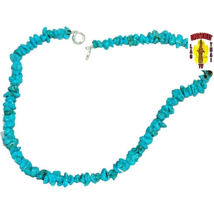 Turquoise Necklace 19 in