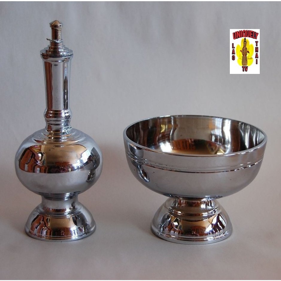 Water Offering Chalice Chrome Finish