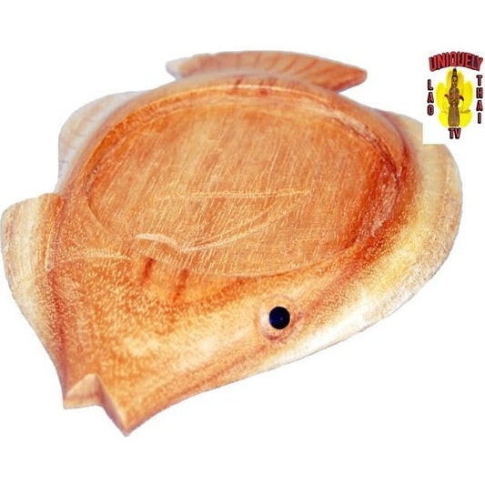 Wood Fish Drink Coaster