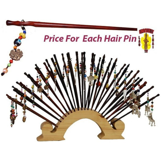 Wood Hair Pin - Chopstick